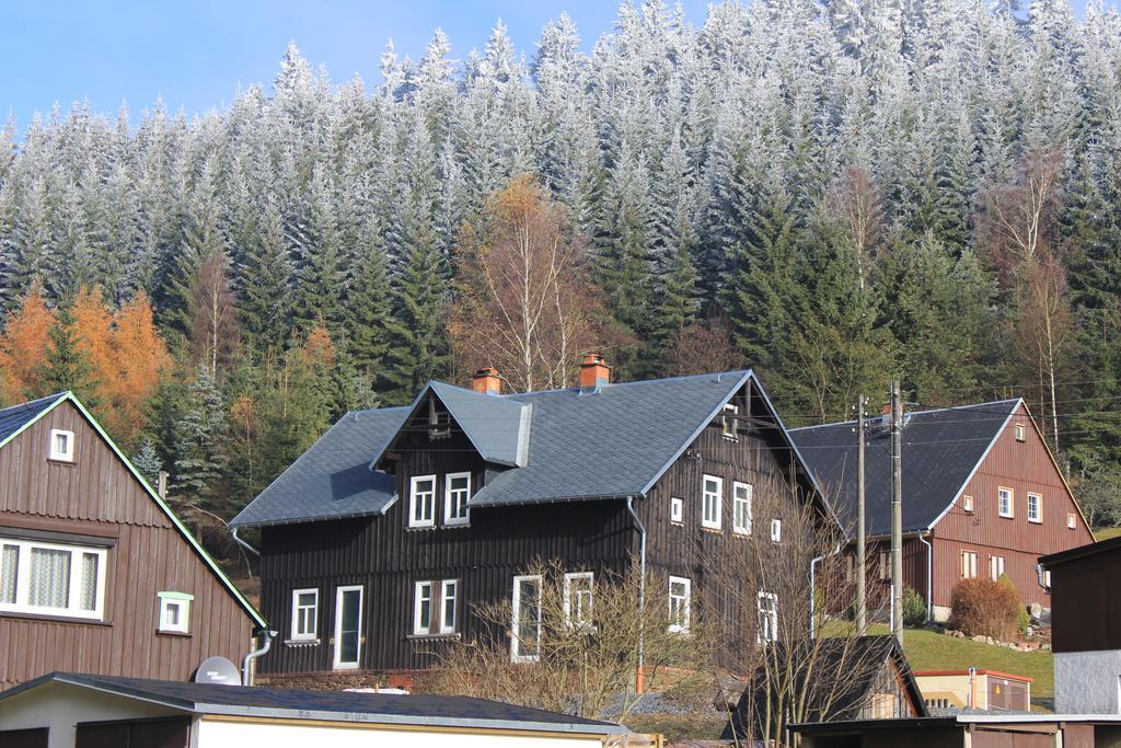 Ferienwohnung Ferienhaus Anno Dazumal, wie zu Oma`s Zeiten Klingenthal Exterior foto