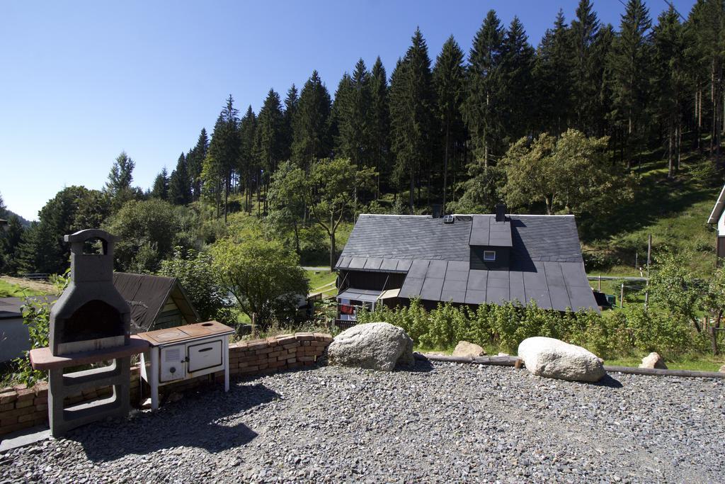 Ferienhaus Anno Dazumal, wie zu Oma`s Zeiten Klingenthal Exterior foto